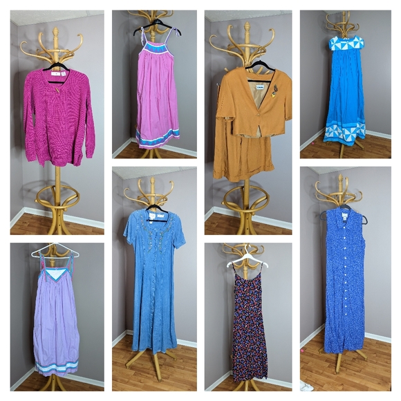 Vintage Dresses & Skirts - Hardcore Cottagecore show pre-view